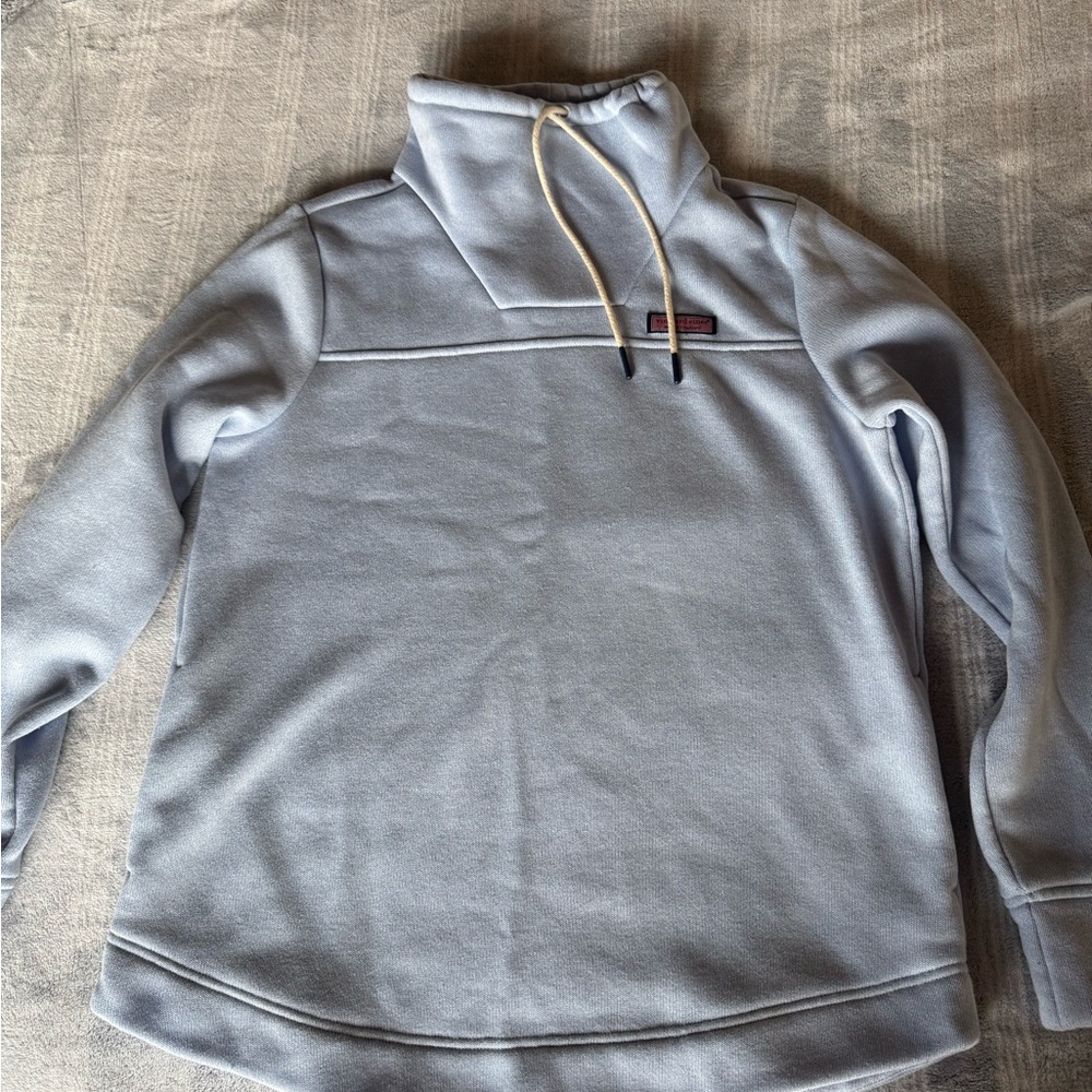Vineyard Vines Light Blue cowl neck